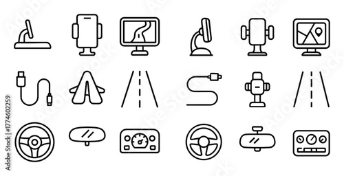 Minimalist Gadget Icons