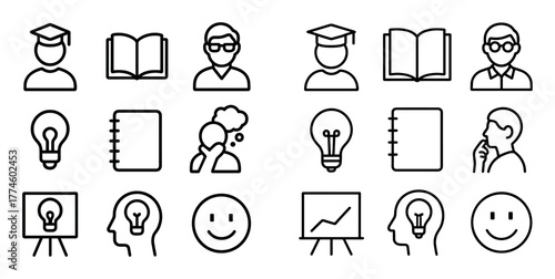 Education Icon Set
