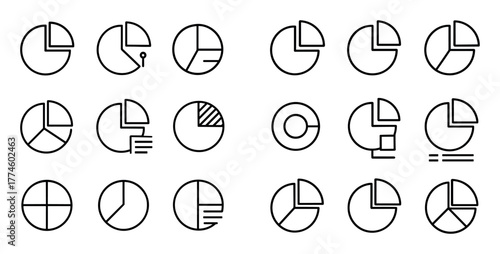 Minimal Graph Icon Set