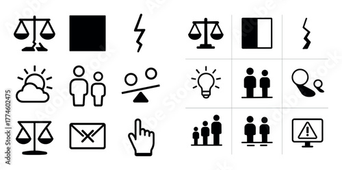 Minimalist Injustice Icons