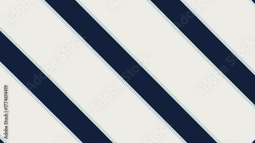 Diagonal pattern of navy blue and white alternating stripes with textured edges filling the frame
