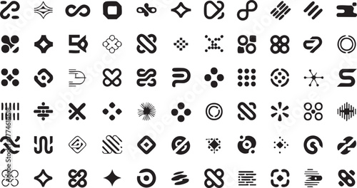 Abstract Geometric Logo and Icon Collection