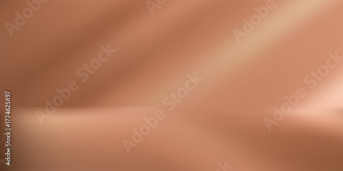 Technology Background.Brown,Purple Wall Studio Room with Light,Shadow on Floor,Studio shot for Autumn,Winter product display,Vector podium stand with light effect
