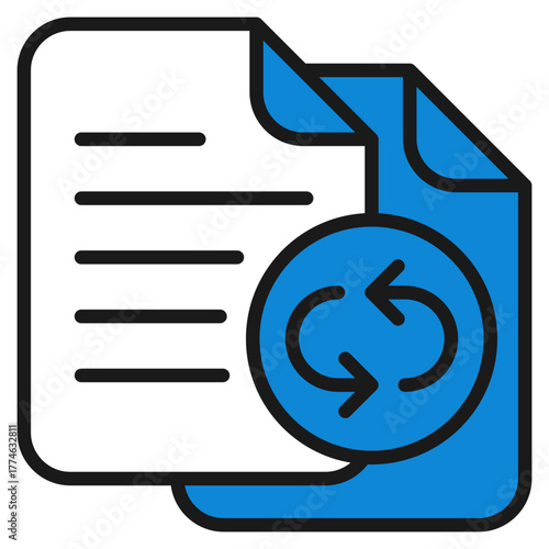 Draft Copy Icon For Design Elements