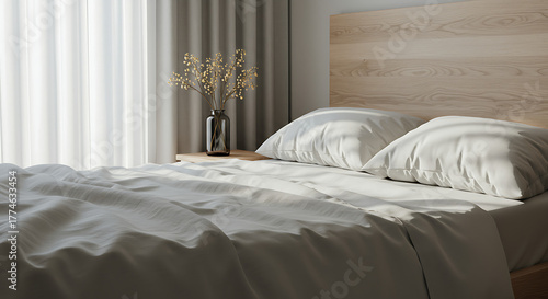 Wallpaper Mural bed in hotel room Torontodigital.ca