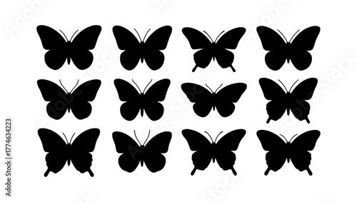 Butterfly Silhouettes Collection
