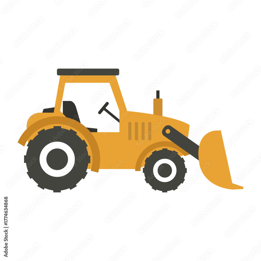 Naklejka premium Digger