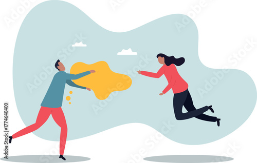 Over thinking, obsessive in work or too many problems that cannot make decision .about a man and his life.