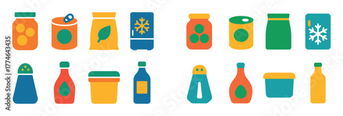 Food Preservation Icons