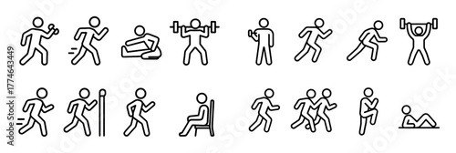 Minimal Sports Icons