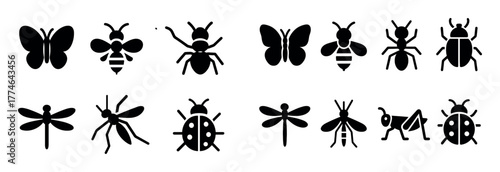 Insect Icon Set