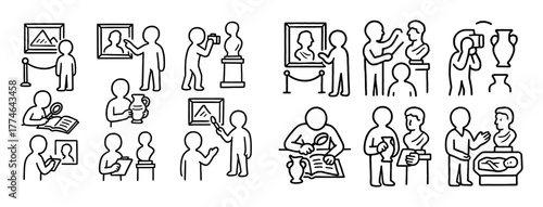 Museum Activity Icons