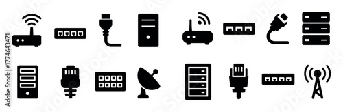 Network Setup Icons