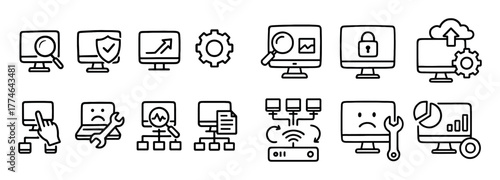 Network Management Icons