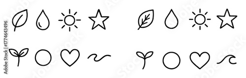 Microgreens Icon Grid