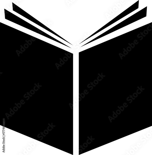 book, icon, open, library, education, signs, literature, school, cognition, page, learning, dictionary, study, textbook, graphic, information, silhouette, document, editable, publication, reading, boo