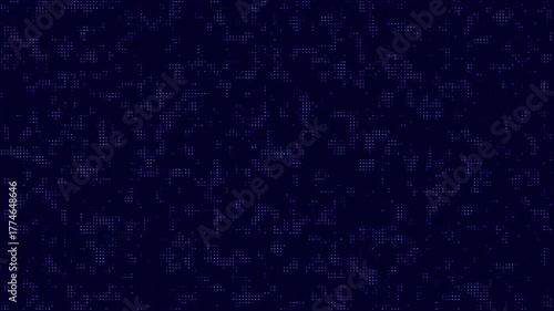 Modern Digital Abstract Loop | 4K Seamless Background