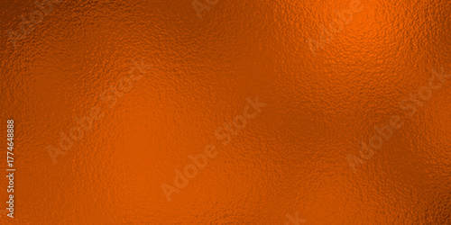 Rich Copper Foil Texture Background - Wrinkled Shiny Metallic Surface for Premium Design Projects