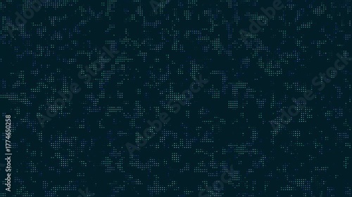 Modern Digital Abstract Loop | 4K Seamless Background