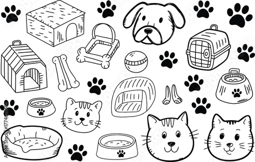 Pet supplies and animal faces pet house carrier