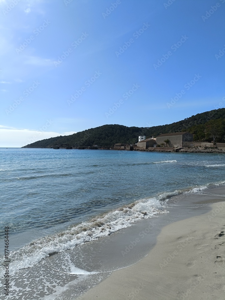 Fototapeta premium Islas Baleares Mar Mediterráneo Ibiza Formentera