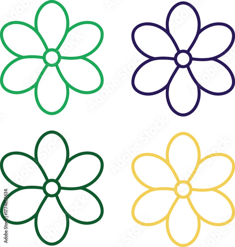 Isolated spa flower icon, wellness relaxation spa flower symbols, editable vector art, spa flower wellness relaxation massage therapy selfcare health buyers