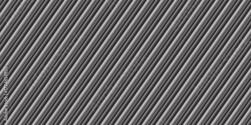 Black vertical stripes on halftone white background. Geometric pattern for wallpaper design.