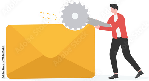 Delete the email in the trash
