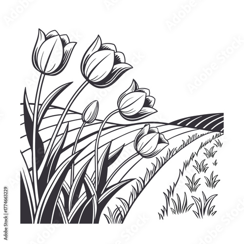 Diverse group of people collaborating on a project using technology