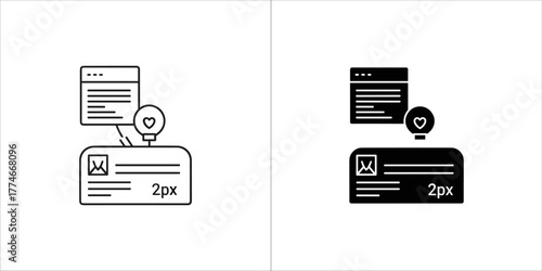 Idea generation icon with a lightbulb and document