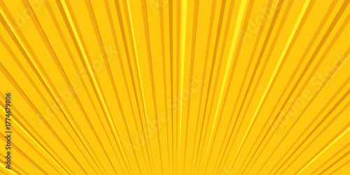 Abstract Yellow speed line comic style halftone background. modern trendy design, illustration, EPS10