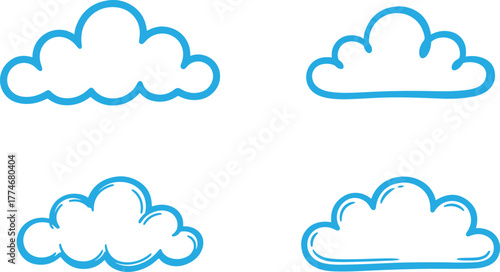 cloudy icon set, rainy vector set, weather illustration set.