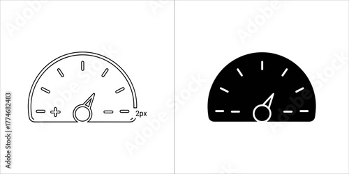 Speedometer icon