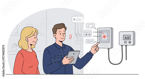 Smart home energy monitoring for efficient climate control
