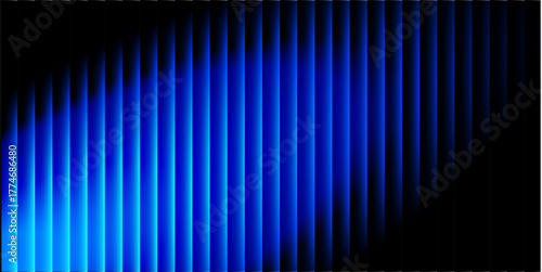Dynamic abstract background featuring luminous vertical lines with a vibrant red and blue gradient