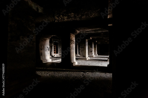 Obraz na płótnie Ellora Caves near Aurangabad, India