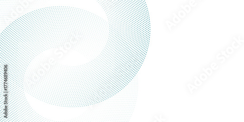 Transparent Vector Gradient Blue Color Halftone Background Staggered modern
