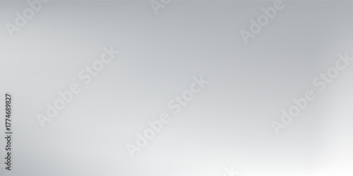 Modern aluminum grey sheet with reflection. Platinum and titanium illustration design abstract