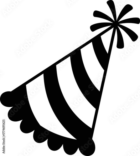 Party Hat Silhouette