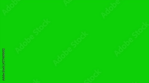 cartoonish airplane flying across the green screen in a path, animated chromakey motion style depth backgrounds emotion gesture