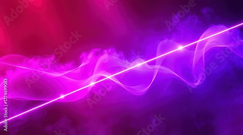 Abstract Neon Light Background