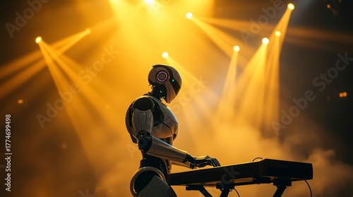 Robot Musician Performing