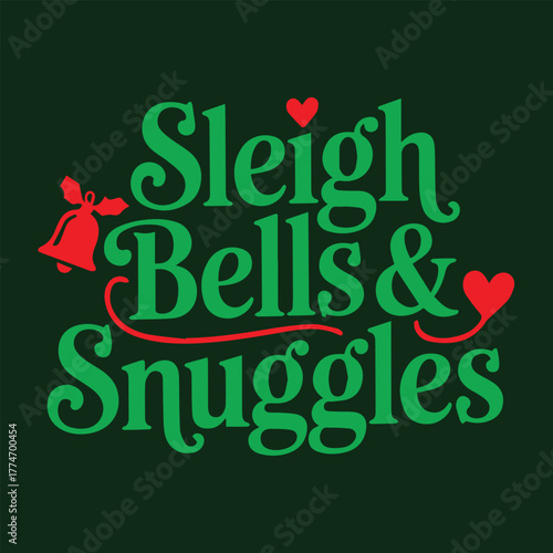 Christmas typography t-shirt design 