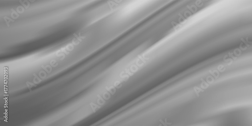 Modern aluminum grey sheet with reflection. Platinum and titanium illustration design abstract
