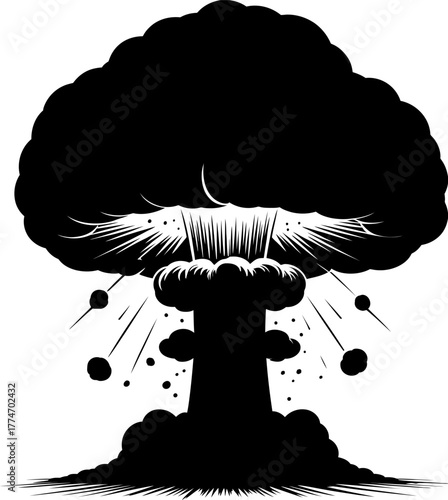 Intense Nuclear Detonation Graphic