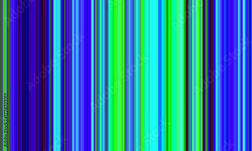 Bright and lively striped gradient features shades of blue and green against a grainy texture, perfect for use as a vibrant background in various designs