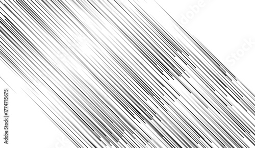 Abstract fast effect texture. Comic or cartoon book rays and beams wallpaper. Straight speed lines pattern. Vector background