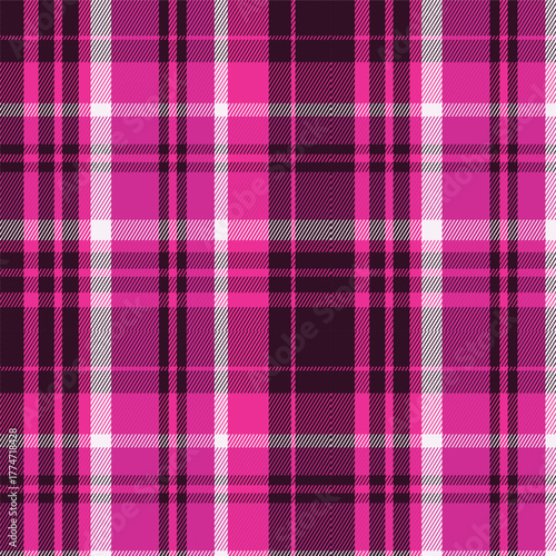pink and black plaid pattern design