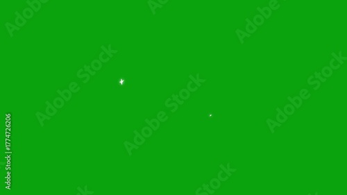 Explosive flash fx energy animation, manga-style 2d cartoon fx with chroma key green screen, 4k motion graphic element