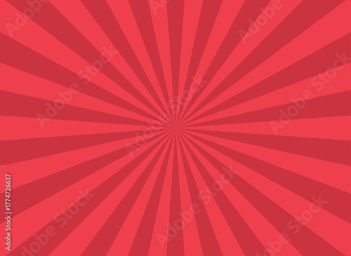 Ray star template burst background design. Color sun pattern Vector illustration .